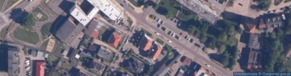 Zdjęcie satelitarne Bank Spółdzielczy w Sławnie