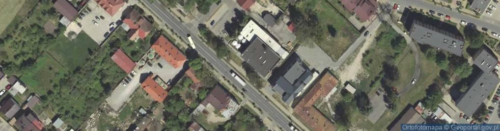 Zdjęcie satelitarne Powiatowy Bank Spółdzielczy w Janowie Lubelskim