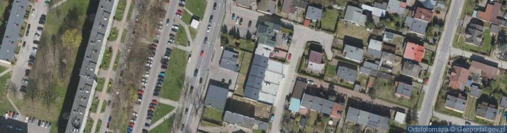 Zdjęcie satelitarne Powiatowy Bank Spółdzielczy w Tomaszowie Mazowieckim
