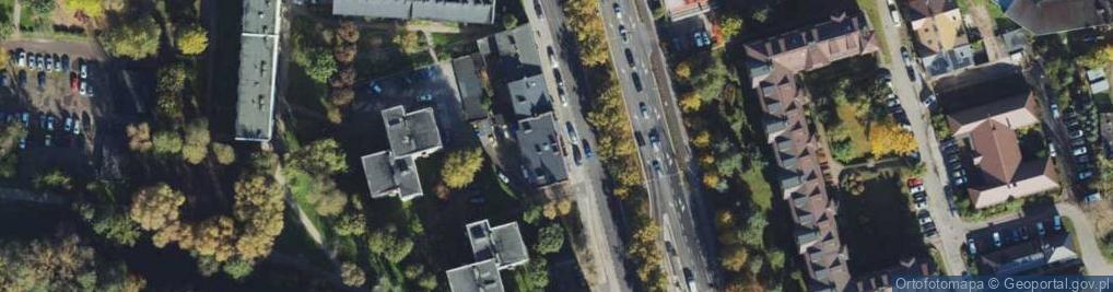 Zdjęcie satelitarne Bar Gucio Daria Bielecka Paulina Landwójtowicz