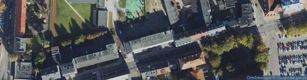 Zdjęcie satelitarne Bar Karolinka Bogusława Marciniak Leszek Andruk