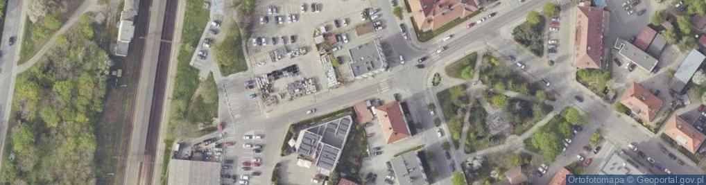 Zdjęcie satelitarne Bar Orzech Zbigniew Orzechowski
