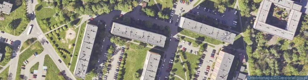 Zdjęcie satelitarne Bar Pierożek Kucharz Marek Hasek Halina