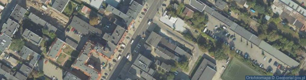 Zdjęcie satelitarne Bar Riva Paweł Leśniewski Agnieszka Wojtczak