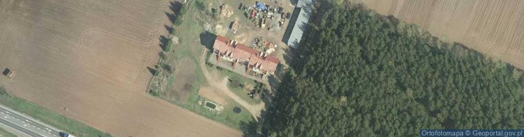 Zdjęcie satelitarne Bar U Justyny Machowska Justyna