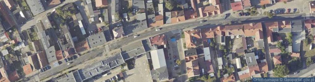 Zdjęcie satelitarne Bar U Wróża Magdalena Dąbrowska Krzysztof Dąbrowski