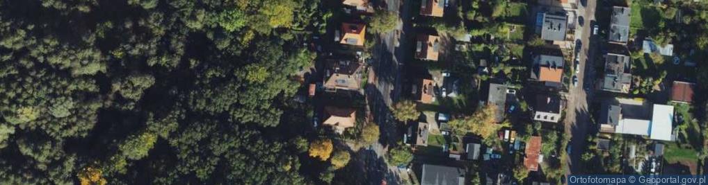 Zdjęcie satelitarne Bar Żaczek Radosław Sahal Zofia Sahal