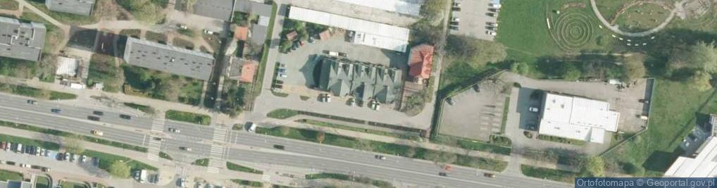 Zdjęcie satelitarne Na Łąkach