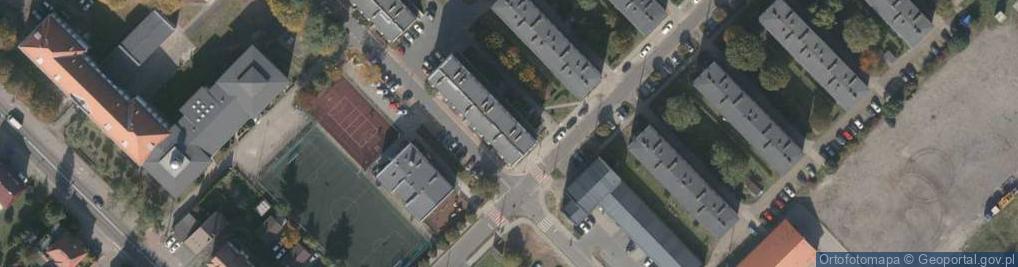 Zdjęcie satelitarne P.P.H.U."Bar Pierożek"