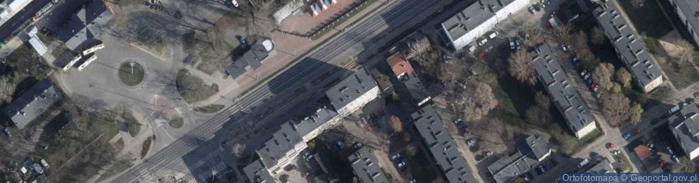 Zdjęcie satelitarne Pierożek
