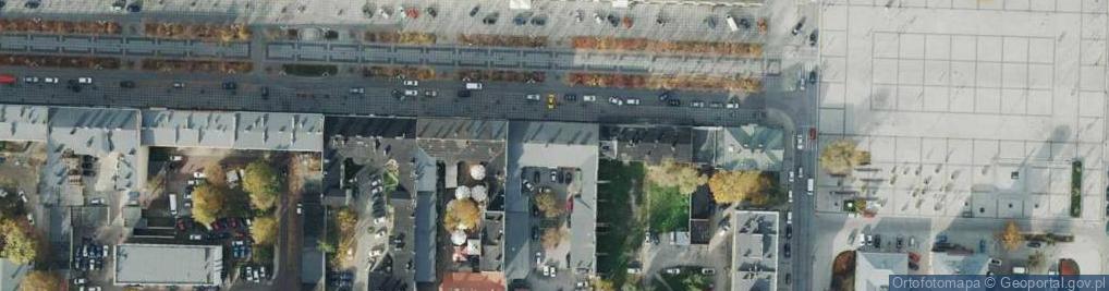 Zdjęcie satelitarne Piwniczka