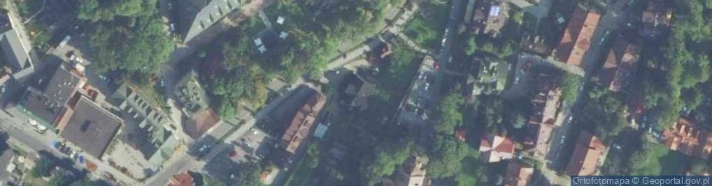 Zdjęcie satelitarne Pod Siekierkami