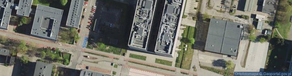 Zdjęcie satelitarne Stołówka uniwersytecka