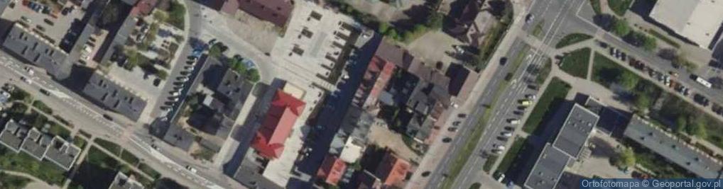Zdjęcie satelitarne Zacisze