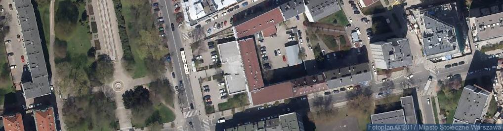 Zdjęcie satelitarne Basem Stołecznego Ośrodka Sportowego
