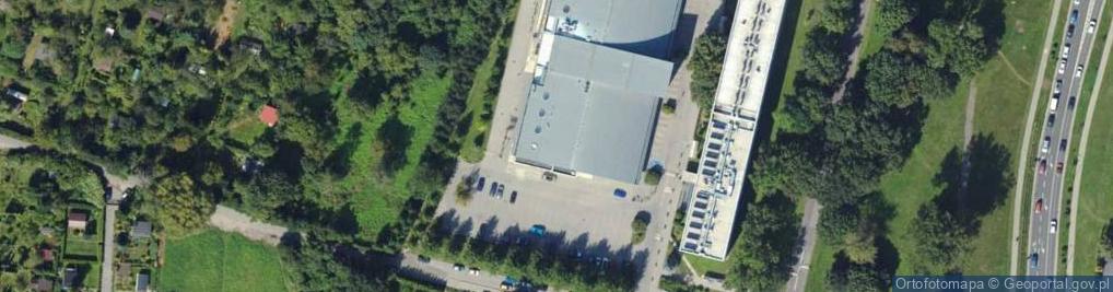 Zdjęcie satelitarne Basen AGH