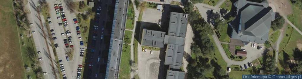 Zdjęcie satelitarne Basen w Zespole Szkół Ogólnokształcących Nr 1