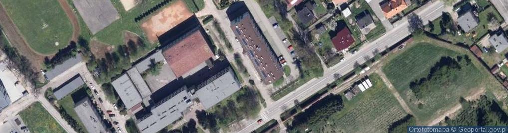 Zdjęcie satelitarne Basen Zespołu Szkół Rolniczych im. K. Miarki