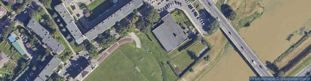 Zdjęcie satelitarne Basen