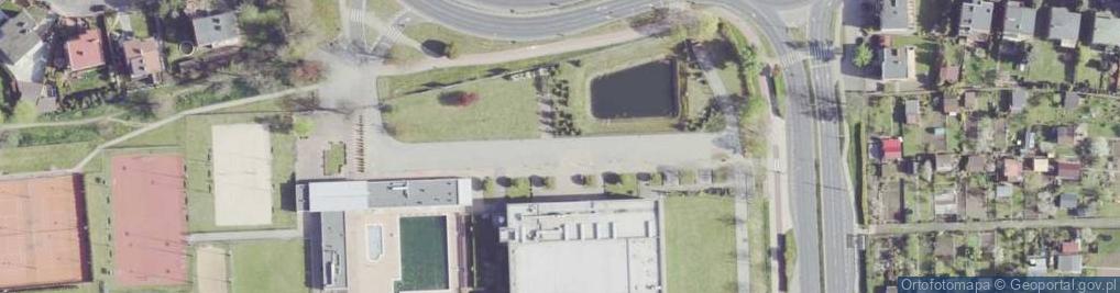 Zdjęcie satelitarne Głogowskie Obiekty Sportowe