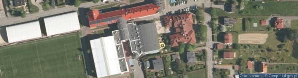 Zdjęcie satelitarne Gminny Ośrodek Sportu - Wodny Raj