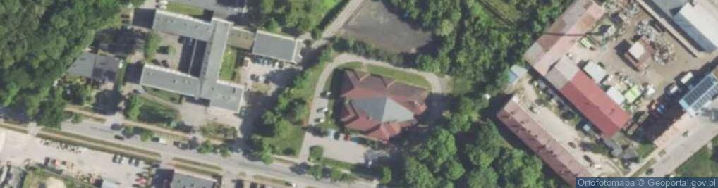 Zdjęcie satelitarne OSiR w Kłobucku