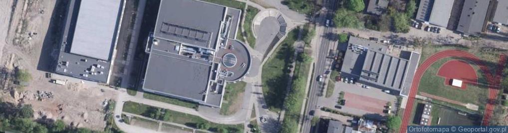 Zdjęcie satelitarne Uniwersyteckie Centrum Sportowe UMK
