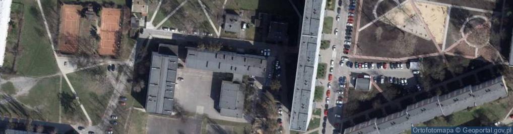 Zdjęcie satelitarne ZHP, Hufiec Łódź-Polesie