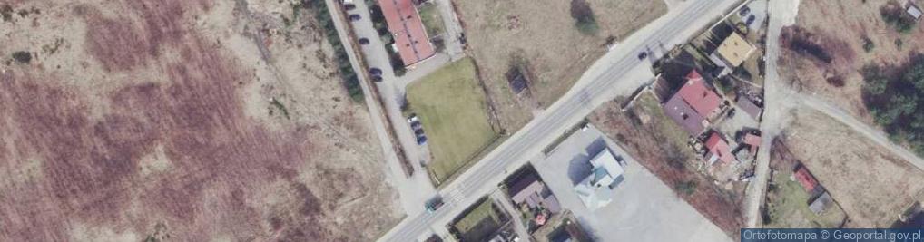 Zdjęcie satelitarne Zajazd Pod Różą