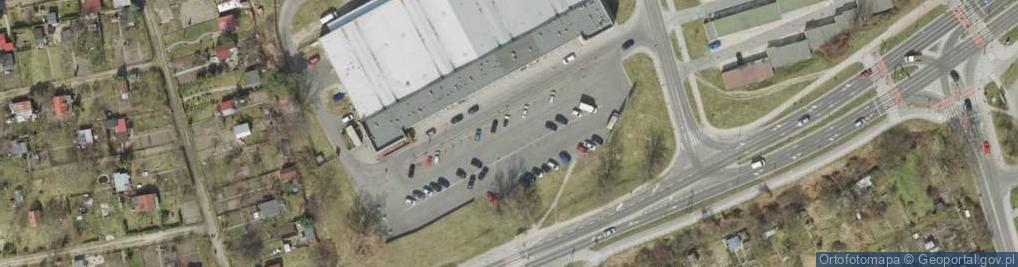 Zdjęcie satelitarne Centrum handlowe Francuska