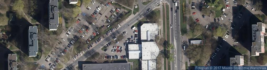 Zdjęcie satelitarne dla klientów Pasażu Chomiczówka