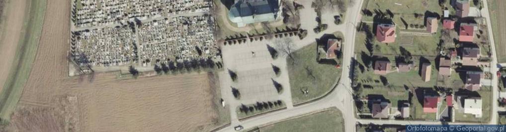 Zdjęcie satelitarne Kościelny, przy cmentarzu