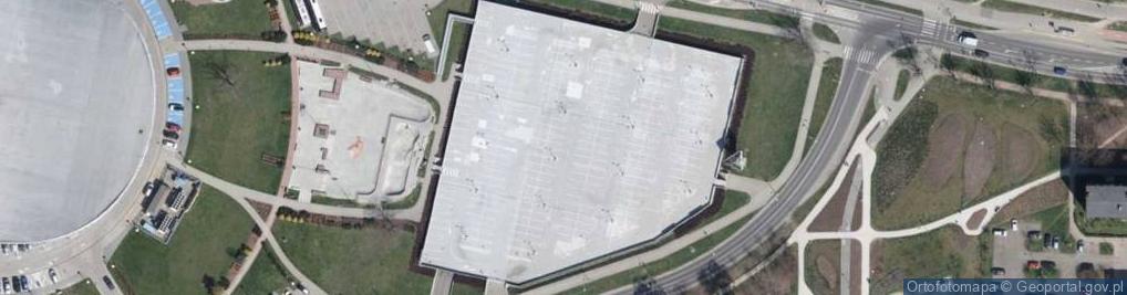 Zdjęcie satelitarne Orlen Arena