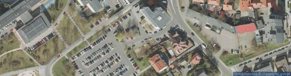 Zdjęcie satelitarne Parking bezpłatny przy Palmiarni