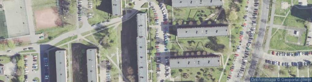 Zdjęcie satelitarne Parking osiedlowy