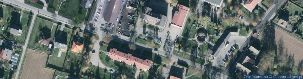 Zdjęcie satelitarne Parking przy Urzędzie Gminy