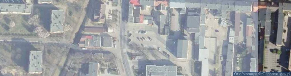 Zdjęcie satelitarne Parking - strefa płatnego parkowania