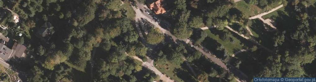 Zdjęcie satelitarne Parking Świeradów