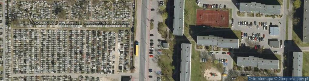 Zdjęcie satelitarne Parking