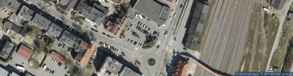 Zdjęcie satelitarne Parking