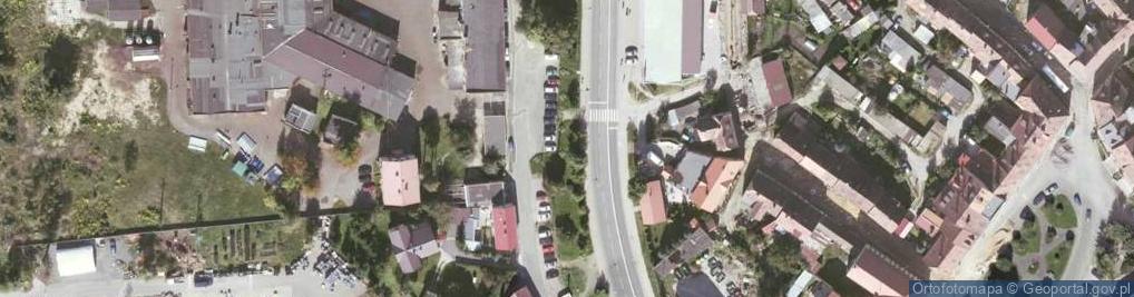 Zdjęcie satelitarne Parking