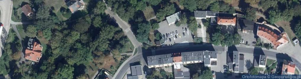Zdjęcie satelitarne Parking
