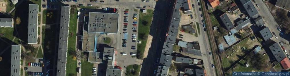 Zdjęcie satelitarne Parking