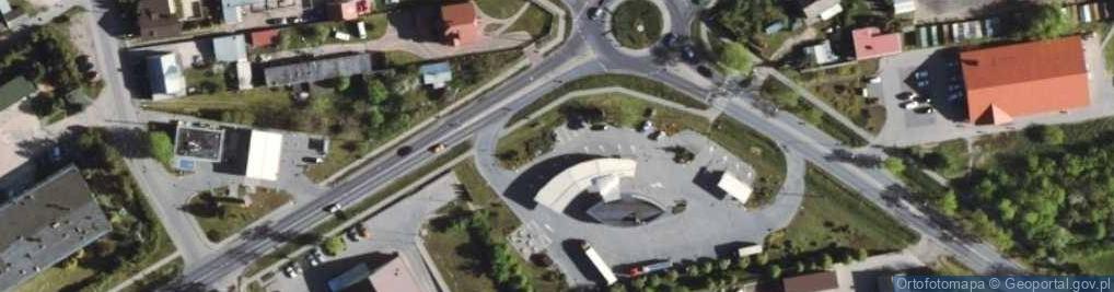 Zdjęcie satelitarne Parking