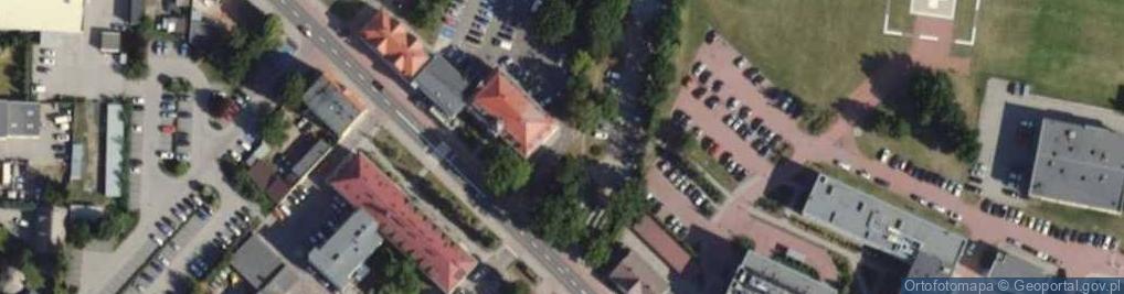 Zdjęcie satelitarne Parking