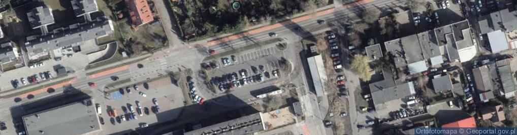 Zdjęcie satelitarne Parking