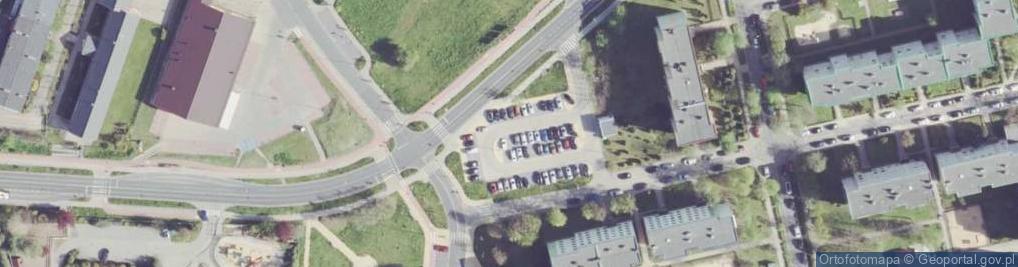 Zdjęcie satelitarne Parking