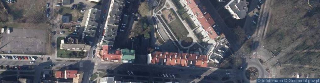 Zdjęcie satelitarne Parking