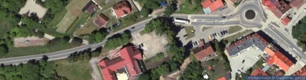 Zdjęcie satelitarne Parking