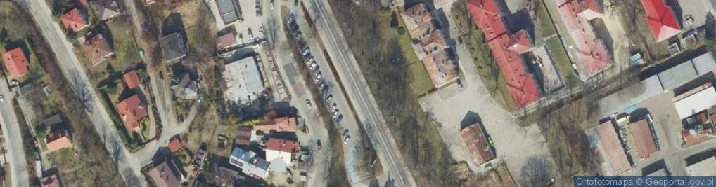 Zdjęcie satelitarne Parking